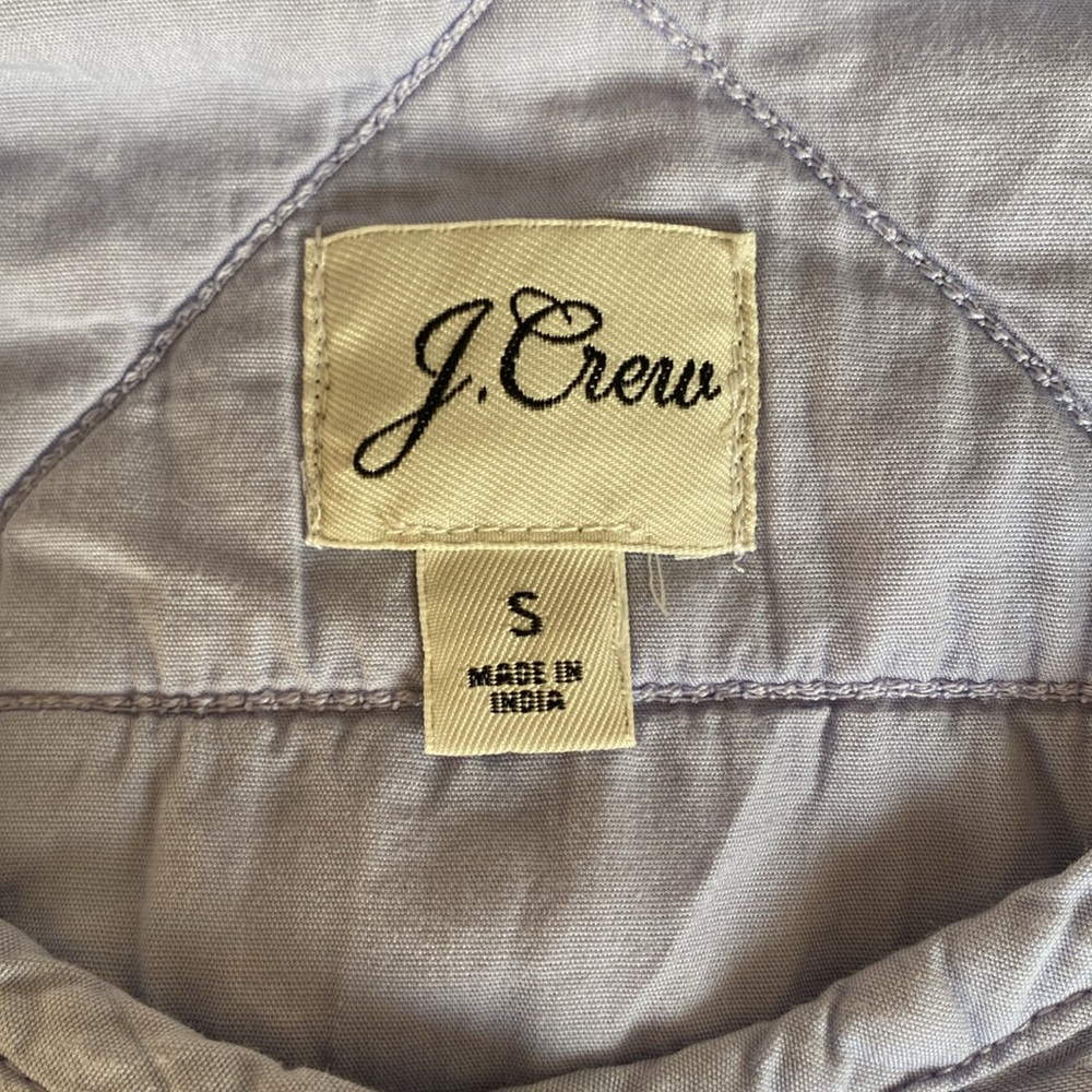 J. Crew Periwinkle Quilted Jacket - Picture 8 of 8